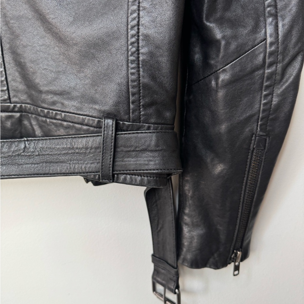 Mackage for Aritzia Leather Biker Jacket – XXS - Picture 14 of 16